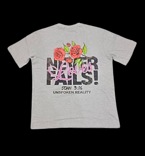 Loves Never Fails Vintage T-Shirt